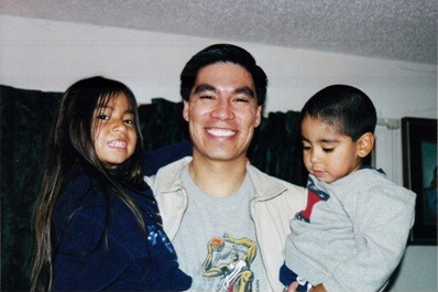 September 2000 - Me, Catalina & Matthew